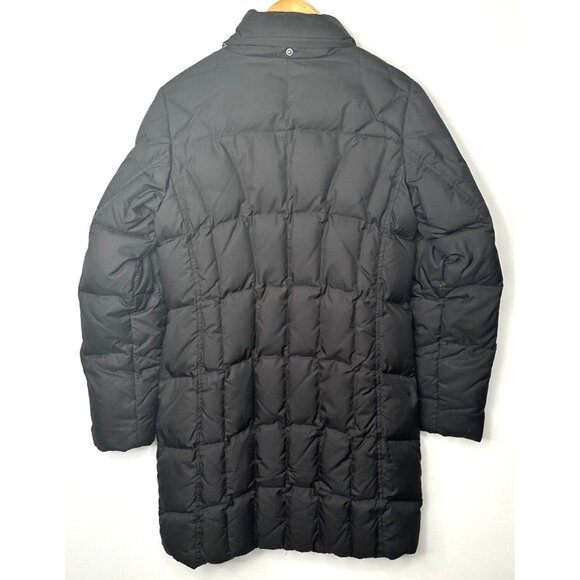 Eddie Bauer Goose Down Puffer Jacket 700 Fill Long Black Womens Size X-Small - Picture 2 of 14